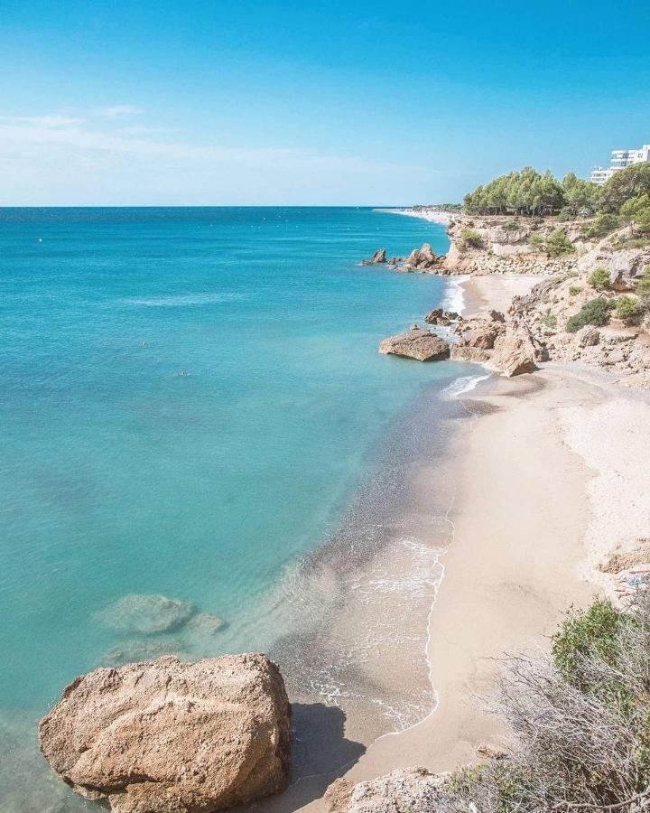 Apartamento Familiar Con Piscina A Un Paso De Playa Cala Sirenas Miami Playa Exterior foto